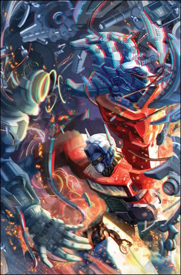 Transformers Spotlight issue nn9-E Optimus Prime - 3-D Edition 1:10 Virgin Cover
