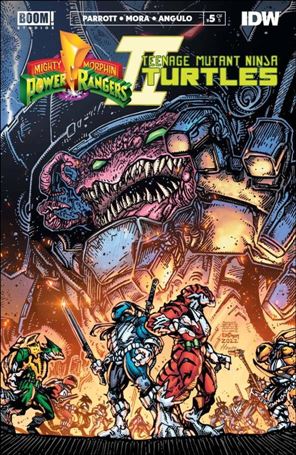 Mighty Morphin Power Rangers / Teenage Mutant Ninja Turtles II issue 5-B Eastman & Williams II Cover
