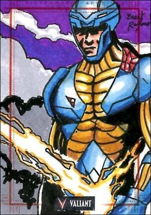 2013 Valiant Comics Preview Trading Card Set (Sketch Card Subset) card BR-05