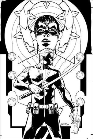 Higher Earth issue 9-C Garry Brown 1:xx Black & White Cover