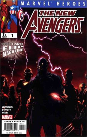 Marvel Heroes Flip Magazine Cover Image 1