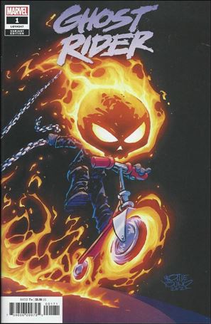 Ghost Rider (2022) issue 1-H Skottie Young Baby Cover