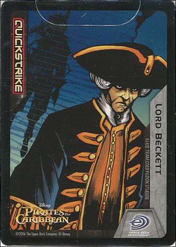 Pirates of the Caribbean - Dead Man's Chest (Base Set) card PDC217 Lord Beckett - Call to Duty