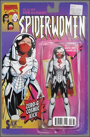 Silk (2016) issue 7-D John Tyler Christopher Action Figure Cover