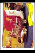 Kustom Cars 1  (Base Set) card 23-B Barber Car (Text Back)