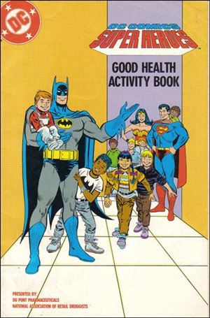 DC Comics Super Heroes Good Health Activity Book issue 1