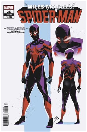 Miles Morales: Spider-Man (2022) issue 25-E Federico Vicentini Design 1:10 Cover