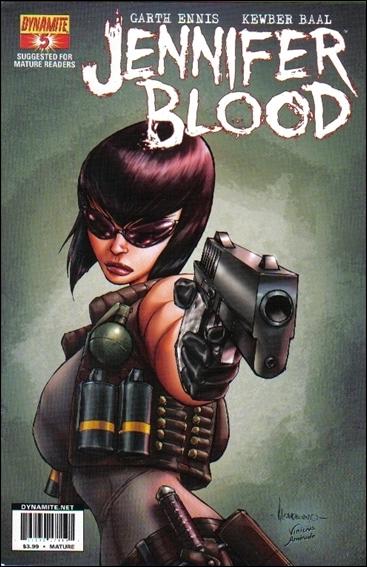 Jennifer Blood (2011) issue 5-C Ale Garza 1:15 Cover