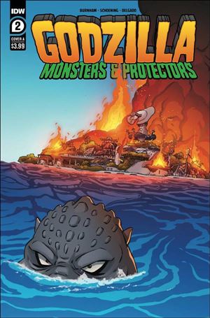 Godzilla: Monsters & Protectors issue 2 Dan Schoening Cover