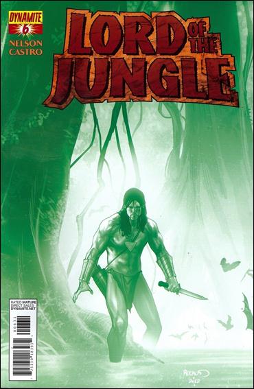 Lord of the Jungle (2012) issue 6-E Paul Renaud 1:15 "Jungle Green" Cover