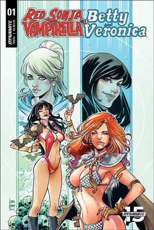 Red Sonja and Vampirella Meet Betty and Veronica issue 1-E Laura Braga Cover