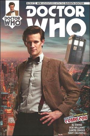 Doctor Who: The Eleventh Doctor issue 1-Q New York Comic Con Photo Cover