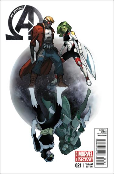 New Avengers (2013) issue 21-B Pasqual Ferry 1:15 Guardians of the Galaxy Cover