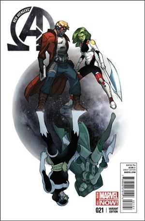 New Avengers (2013) issue 21-B Pasqual Ferry 1:15 Guardians of the Galaxy Cover