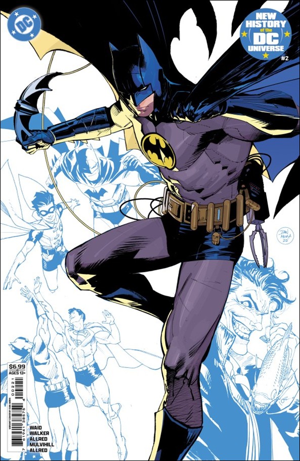 New History of the DC Universe issue 2-B Dan Mora Cardstock Cover