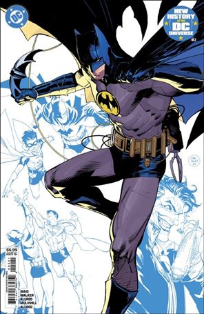 New History of the DC Universe issue 2-B Dan Mora Cardstock Cover