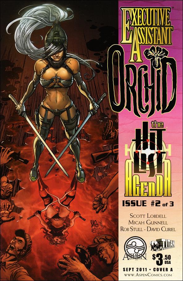 Executive Assistant: Orchid issue 2 Micah Gunnell Cover
