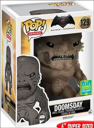 POP! Heroes figure 129-B Doomsday Summer Convention Exclusive