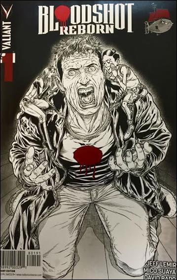 Bloodshot Reborn issue 1-KH Juan Jose Ryp Ssalefish Comics Cover 1/500