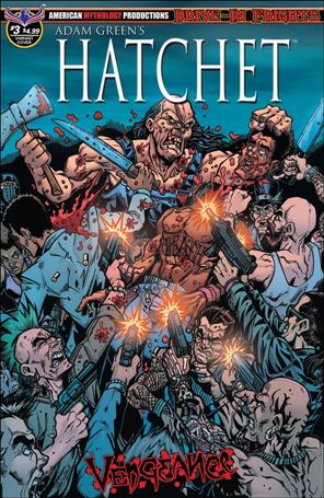 Hatchet: Vengeance issue 3-B Puis Calzada Cover