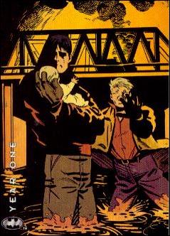 Batman: Saga of the Dark Knight (Base Set) card 12 Year One - Finding a Friend