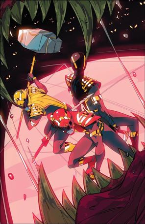 Power Rangers issue 3-E Daniele Di Nicuolo 1:15 Virgin Cover