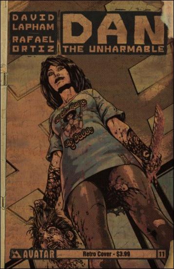 Dan the Unharmable issue 11-C Retro Cover 1:3