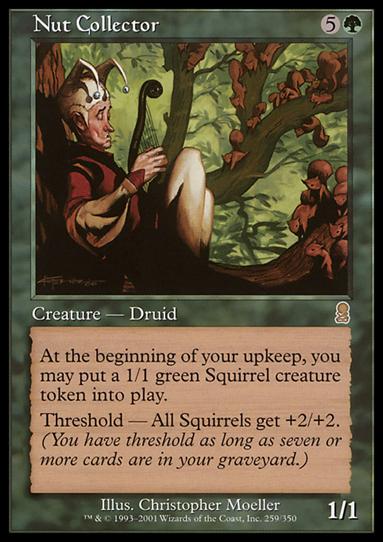 Magic the Gathering: Odyssey (Base Set) card 259 Nut Collector