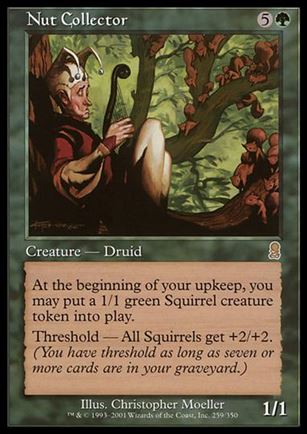 Magic the Gathering: Odyssey (Base Set) card 259 Nut Collector