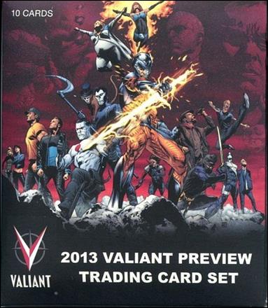 2013 Valiant Comics Preview Trading Card Set card 1 Boxed Set 1/500