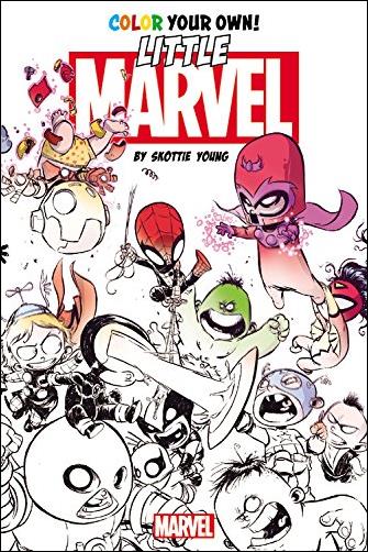 Color Your Own Young Marvel by Skottie Young issue nn