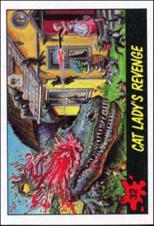Dinosaurs Attack! (Base Set) card 32 Cat Lady's Revenge