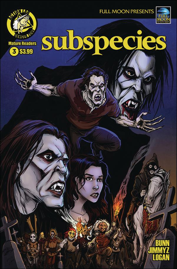 Subspecies (2018) issue 3 Daniel Jay Logan Cover