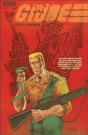 Transformers vs G.I. Joe issue 11 Tom Scioli Cover
