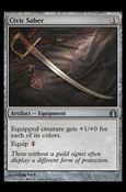 Magic the Gathering: Return to Ravnica (Base Set) card 227 Civic Saber
