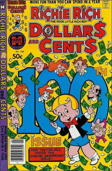 Richie Rich Dollars & Cents issue 100