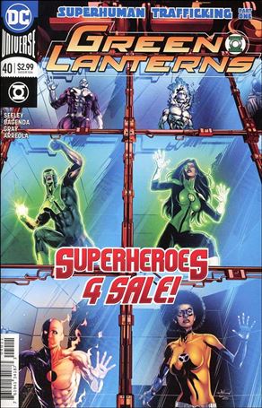 Green Lanterns issue 40 Will Conrad Cover