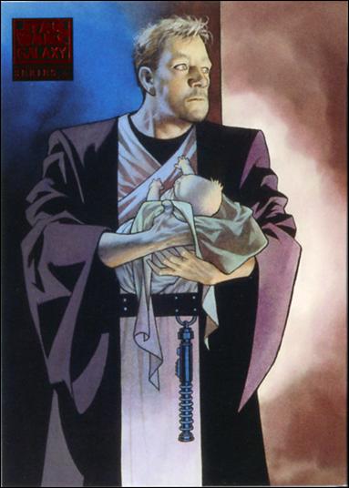 Star Wars Galaxy: Series 4 (Lost Galaxy Subset) card 4 A Child of Destiny