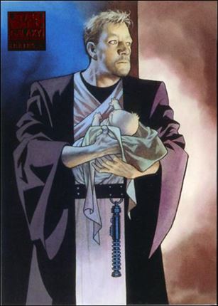 Star Wars Galaxy: Series 4 (Lost Galaxy Subset) card 4 A Child of Destiny