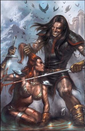 Red Sonja: Wrath of the Gods issue 1-B Virgin Cover