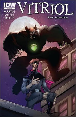 Vitriol the Hunter issue 3 Billy Martin Cover