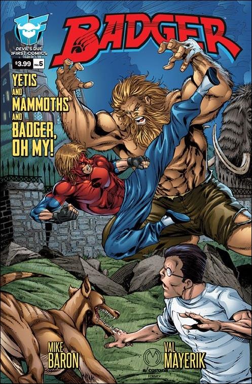 Badger (2016) issue 5 Marat Mychaels Cover