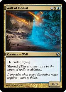 Magic the Gathering: Duel Decks: Venser vs. Koth (Base Set) card 11 Wall of Denial
