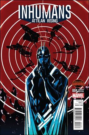 Inhumans: Attilan Rising issue 4-C Shigeto Koyama Manga Cover