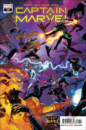 Captain Marvel (2019) issue 36 R.B. Silva Cover