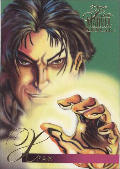 Marvel Annual Flair '95 (Base Set) card 98 Xi'an