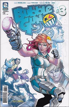 BubbleGun (2017) issue 3-B Randy Green Cover