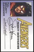 Avengers Priority Identification (Promo) card nn7 Spider-Woman