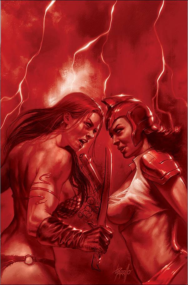 Red Sonja: The Superpowers issue 2-Z Lucio Parrillo Red Virgin Cover