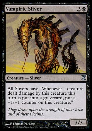 Magic the Gathering: Time Spiral (Base Set) card 140 Vampiric Sliver